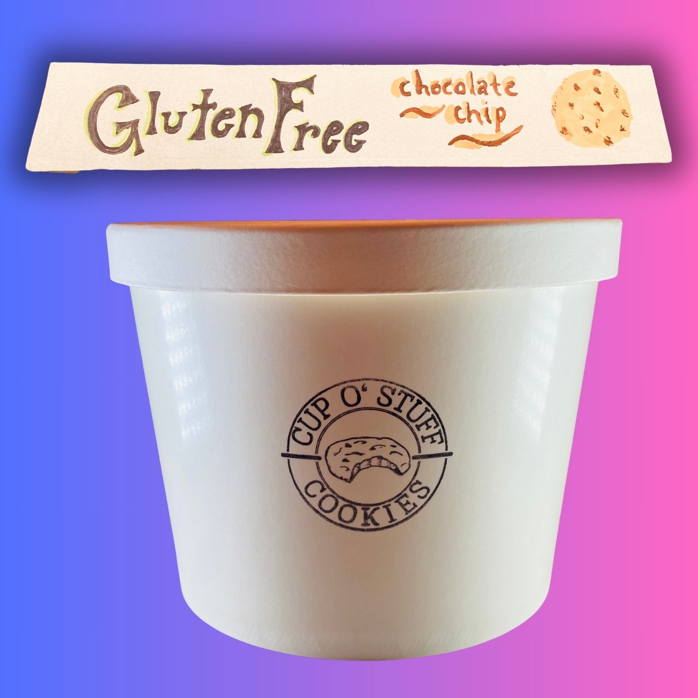 Bucket of Rootin' Tootin' Made Without Gluten Chocolate Chip Cookies